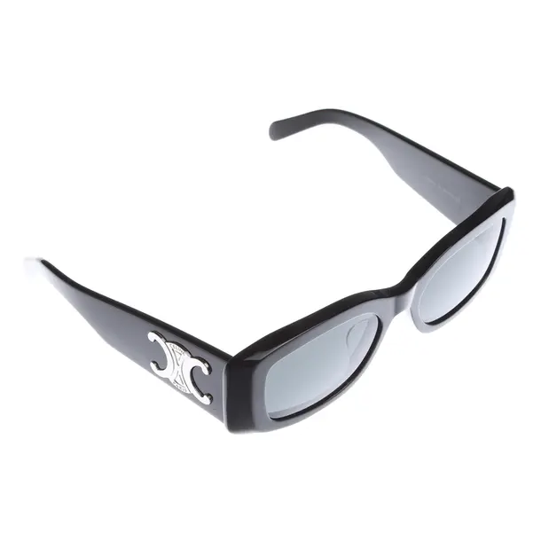 Sonnenbrille in Schwarz, Kunststoff, Céline