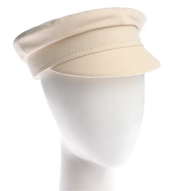 Beanie in White, Cotton, Ruslan Baginskiy