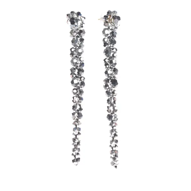 Earrings in Metallic, Metal (metallic, metallized), Simone Rocha