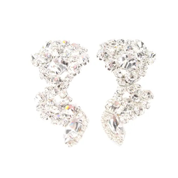 Earrings in Metallic, Metal (metallic, metallized), Magda Butrym