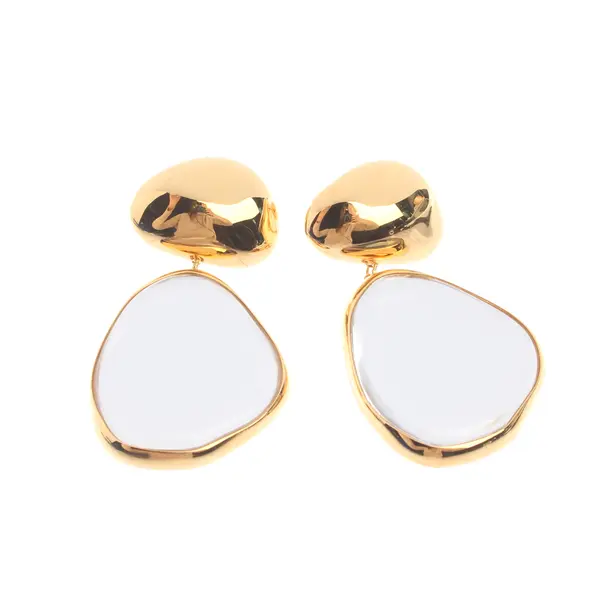 Earrings in Metallic, Metal (metallic, metallized), Alaia