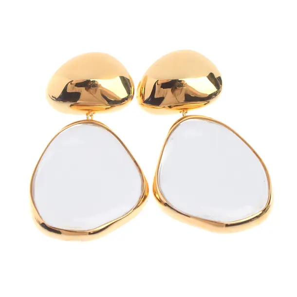Earrings in Metallic, Metal (metallic, metallized), Alaia