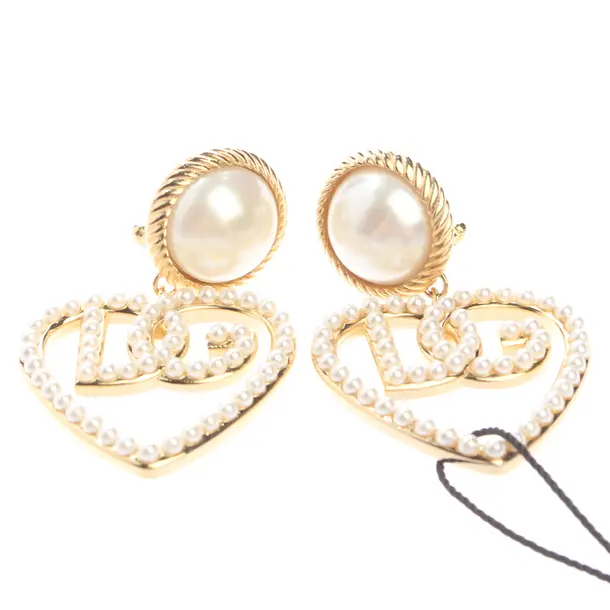 Earrings in Metallic, Metal (metallic, metallized), Dolce & Gabbana