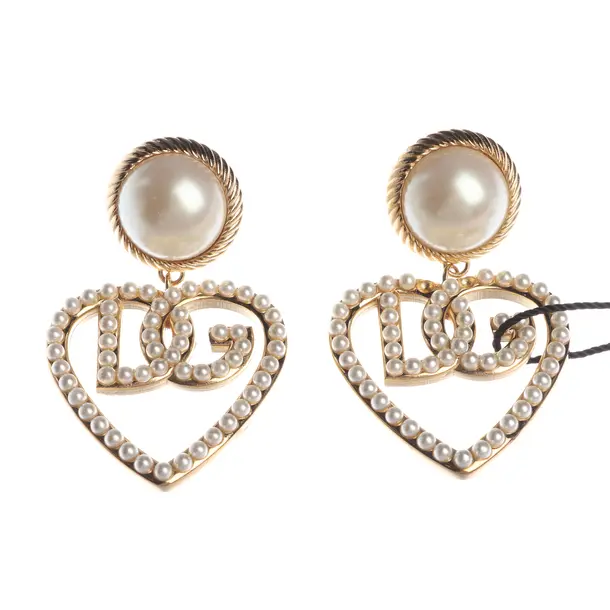 Earrings in Metallic, Metal (metallic, metallized), Dolce & Gabbana