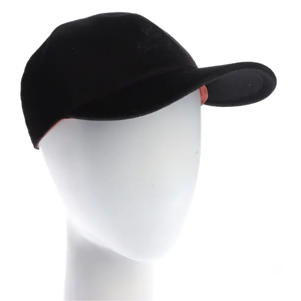 Cap, in Black, Cashmere, Loro Piana