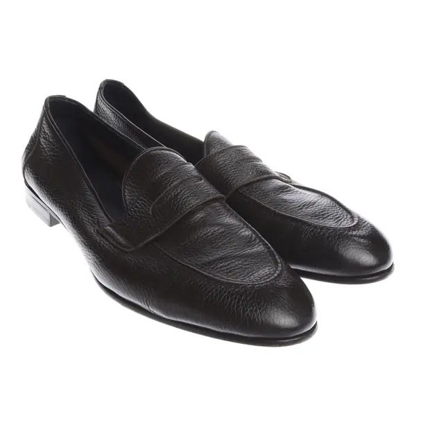 Loafers, in Dark Brown, Brioni