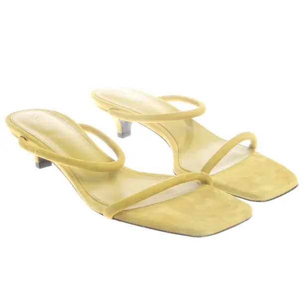Heeled Sandals in Green, , Totême