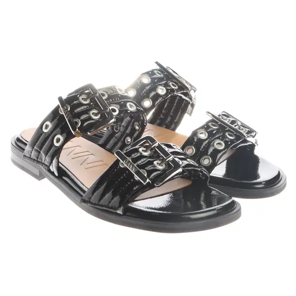 Sandals in Black, , Ganni