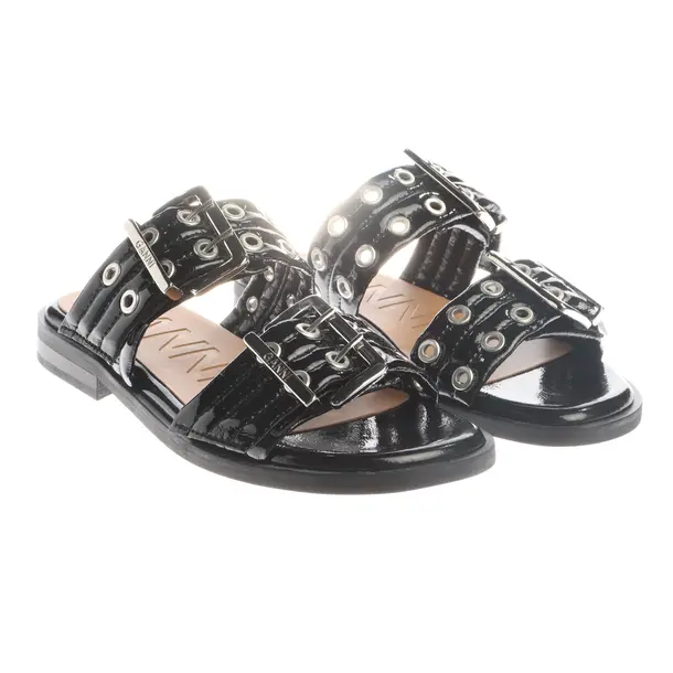 Sandals in Black, , Ganni