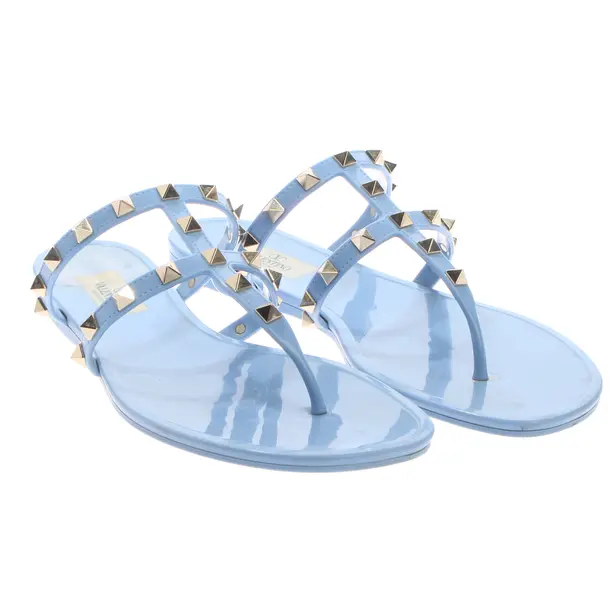 Sandals, in Light Blue, Valentino