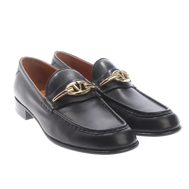 Loafers, in Black, Valentino