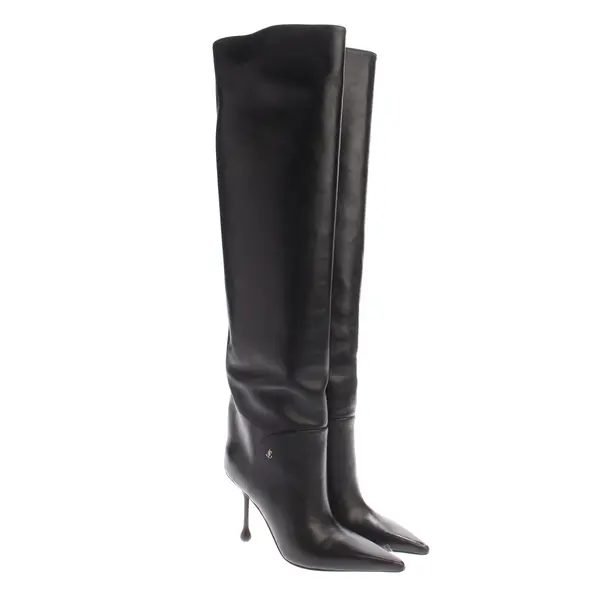 Boots, in Black, Jimmy Choo