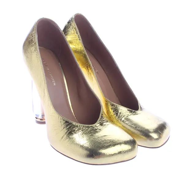 Pumps, in Gold, Dries van Noten
