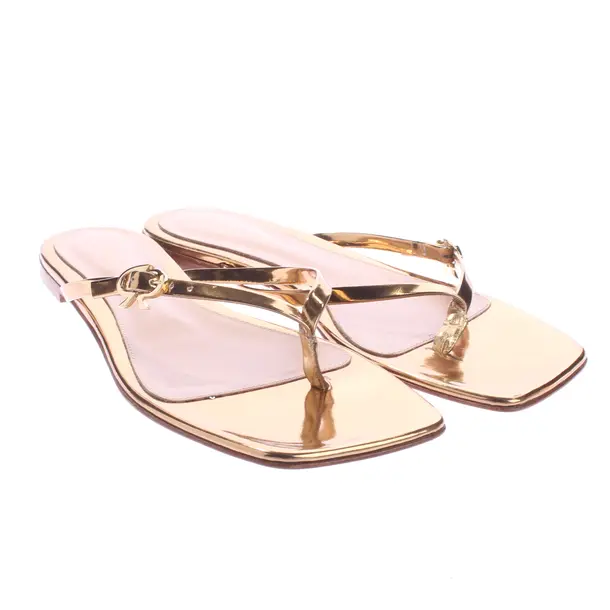 Sandalen, in Gold, Gianvito Rossi