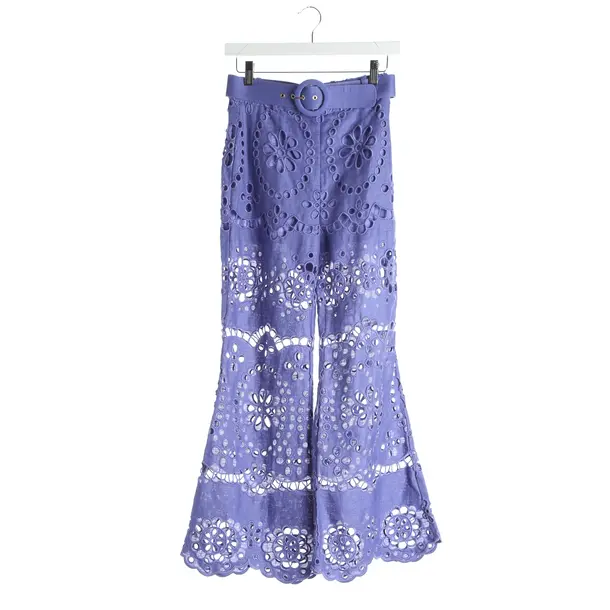 Pants, in Blue, Linen, Zimmermann