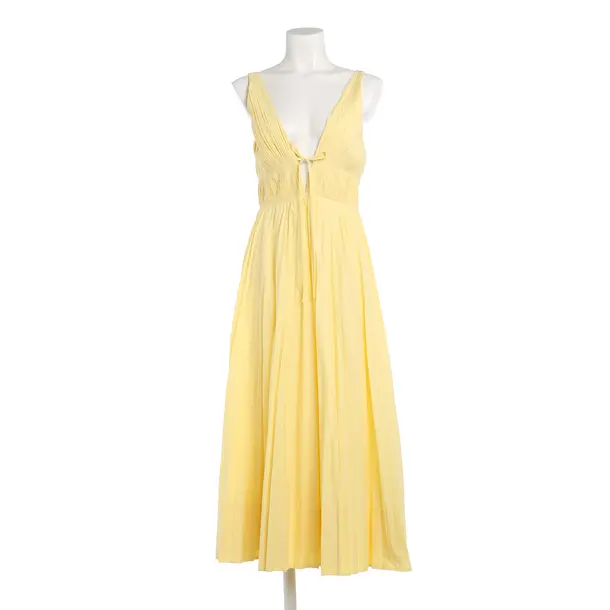 Cocktail Dress, in Yellow, Cotton, Jonathan Simkhai