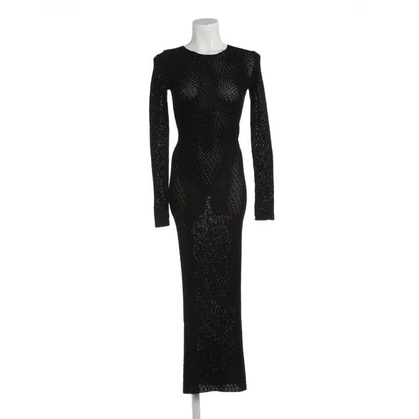 Cocktail Dress, in Black, Viscose, Totême