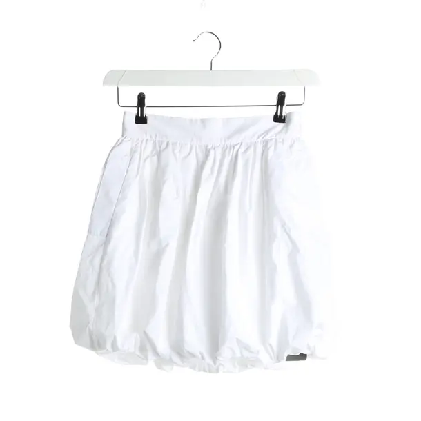 Skirt, in White, Cotton, Dolce & Gabbana