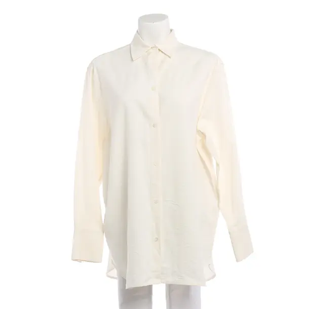 Bluse, in Beige, Baumwolle, Totême