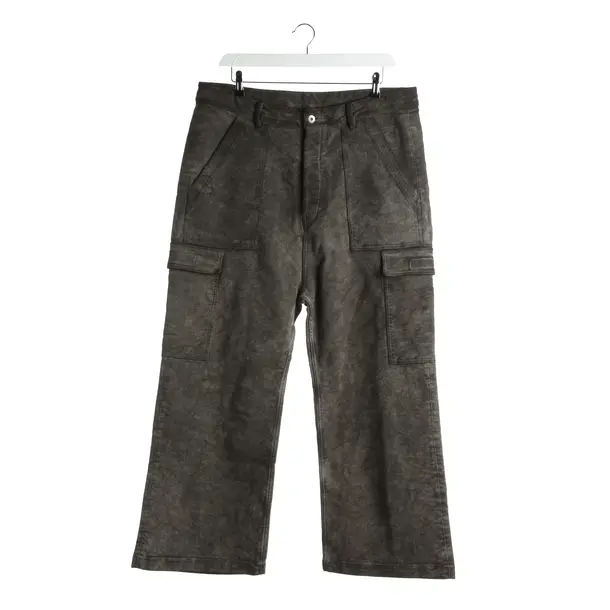 Hose, in Grau, Baumwolle, Rick Owens