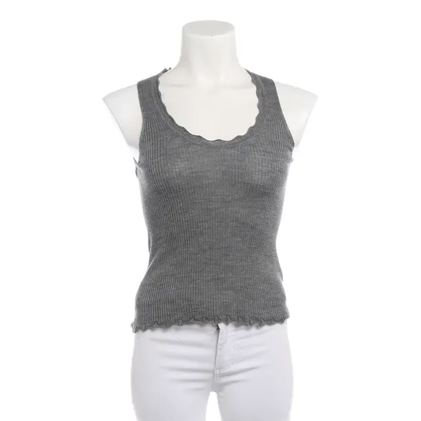Top, in Grau, Wolle, Blumarine