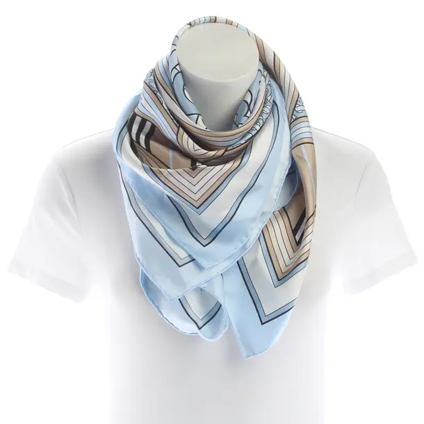 Shawl in Multicolored, Silk, Burberry