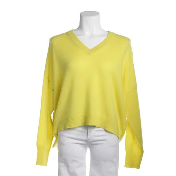 Kaschmirpullover in Gelb, Kaschmir, 360cashmere