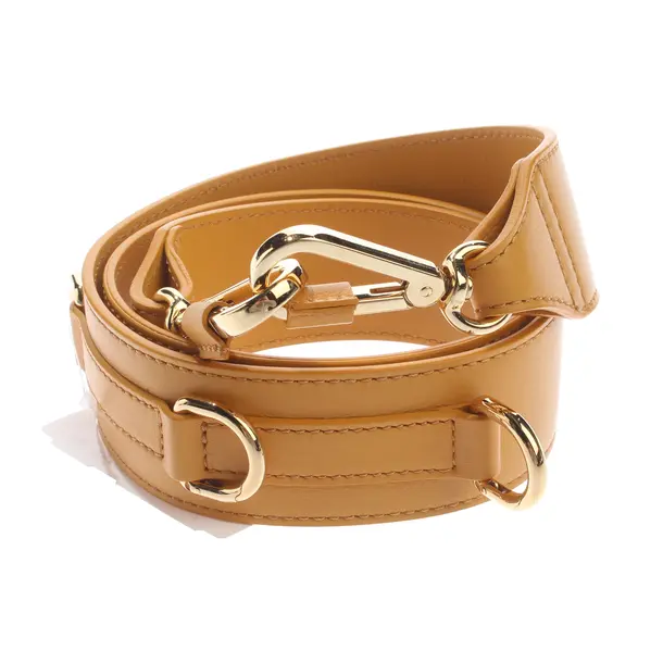 Shoulder Strap, in Orange, Leather, Chloé