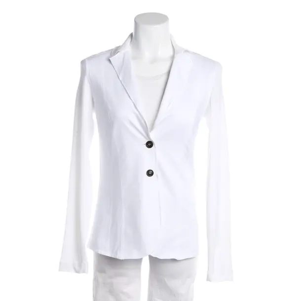 Blazer, in Weiß, Baumwolle, Marc Cain Sports