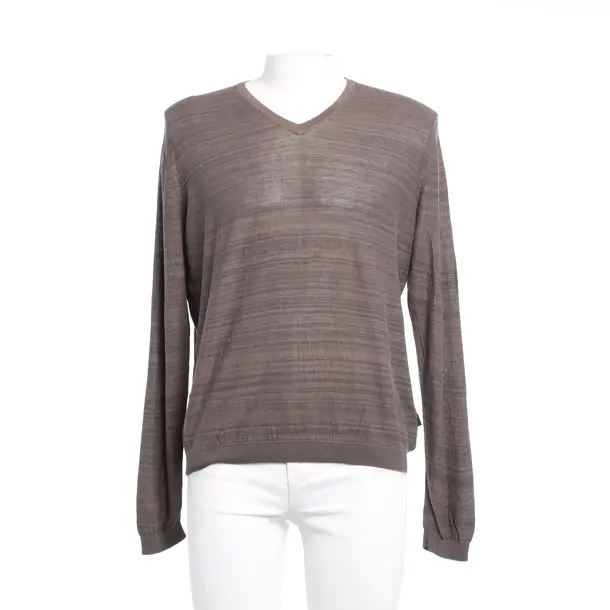 Jumper in Brown, Silk, Hugo Boss Black Label