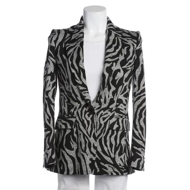 Blazer in Gray, Viscose, Drykorn