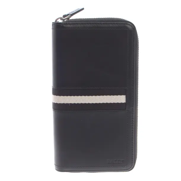 Wallet in Black, Leather, Bally