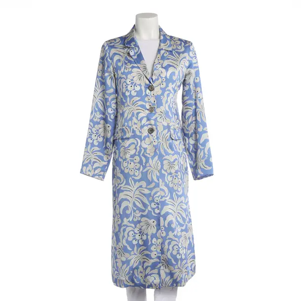 Summer Coat, in Blue, Polyester, Maliparmi