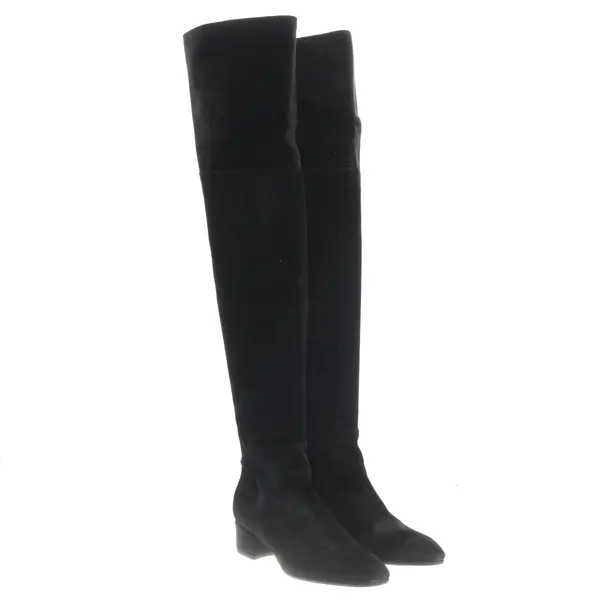 Over-The-Knee Boots in Black, , Aeydē