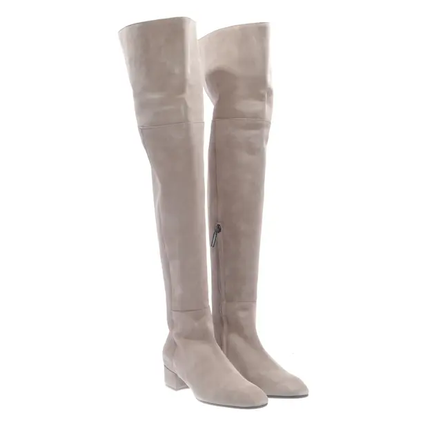 Over-The-Knee Boots in Gray, , Aeydē