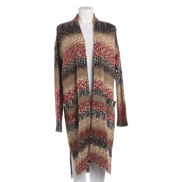 Cardigan, in Multicolored, Wool, Riani