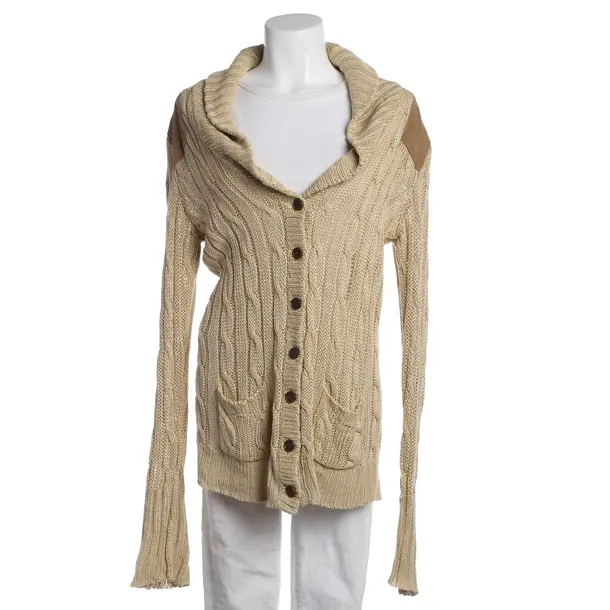 Cardigan, in Beige, Lino, Polo Ralph Lauren
