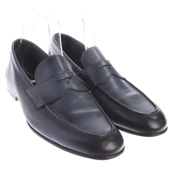 Loafers in Blau, , Santoni