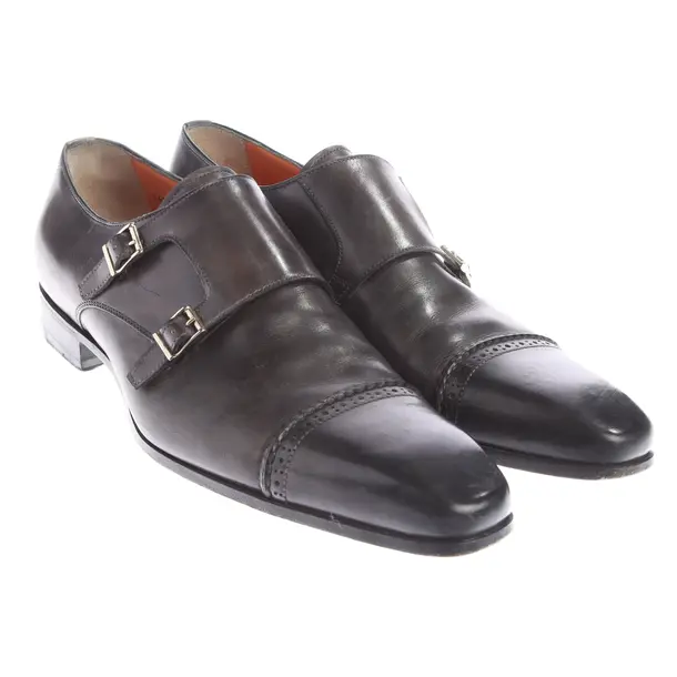 Slip On Shoes in Black, , Santoni