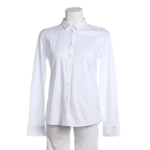 Blouse in White, Cotton, Mos Mosh