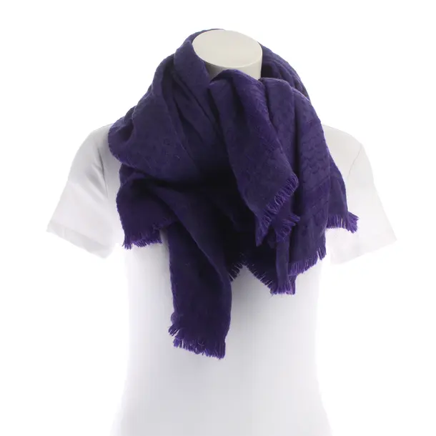 Shawl in Purple, Wool, Lala Berlin