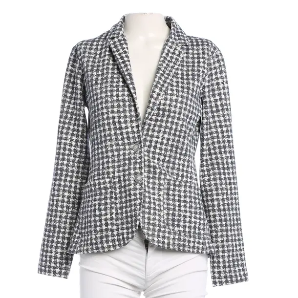 Blazer in White, Cotton, Juvia