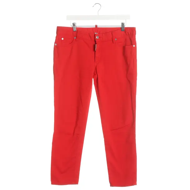 Hose, in Rot, Baumwolle, Dsquared
