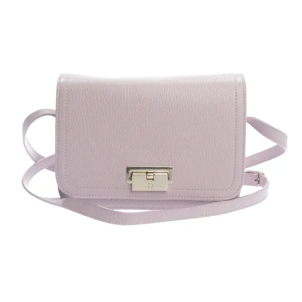 Cross Body Bag in Purple, Leather, Aigner