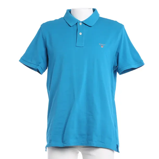 Polo Shirt in Blue, Cotton, Gant