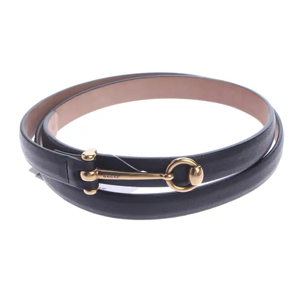 Gürtel in Schwarz, Leder, Gucci