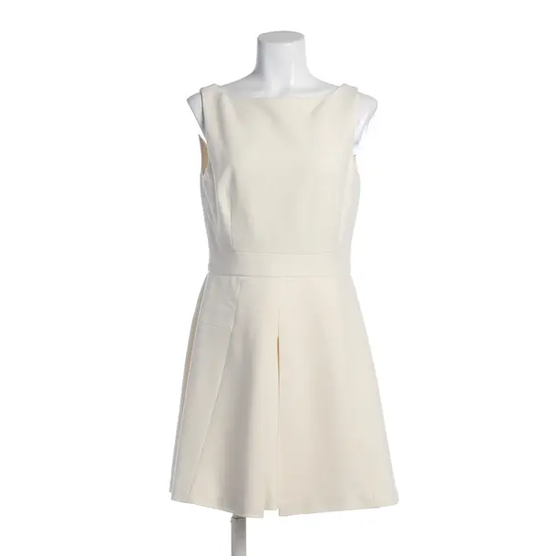 Cocktailkleid in Weiß, Viskose, Alexander McQueen