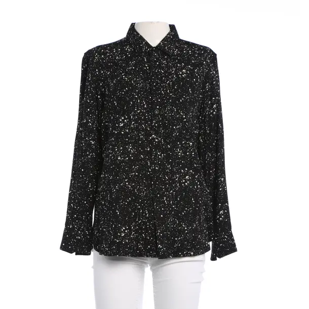 Bluse, in Schwarz, Viskose, Saint Laurent