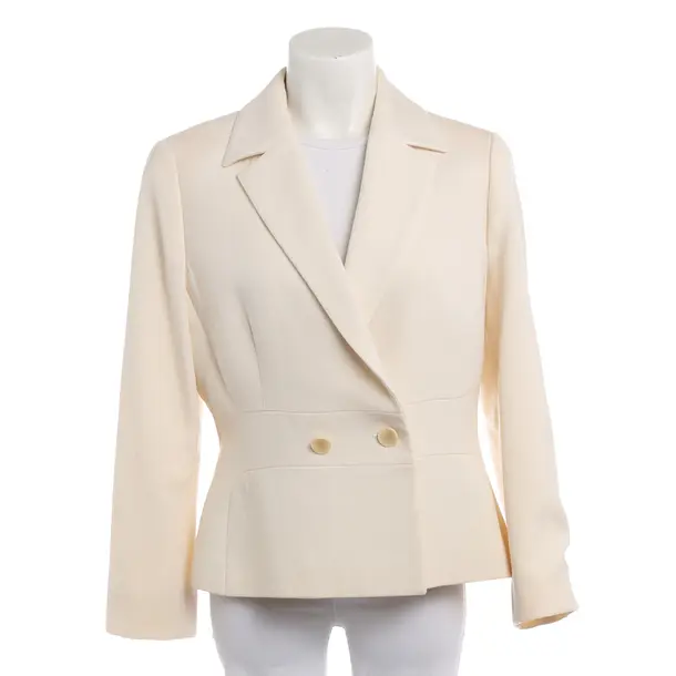 Blazer, in Cream, Wolle, Valentino