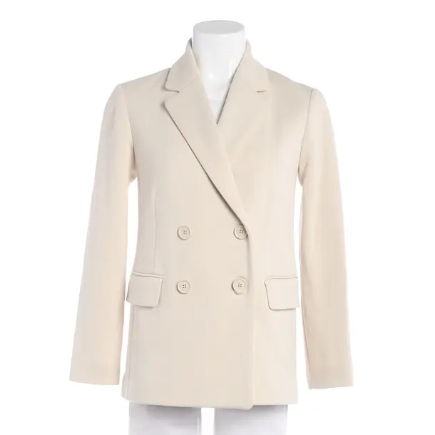 Blazer, in Beige, Cotton, Max Mara